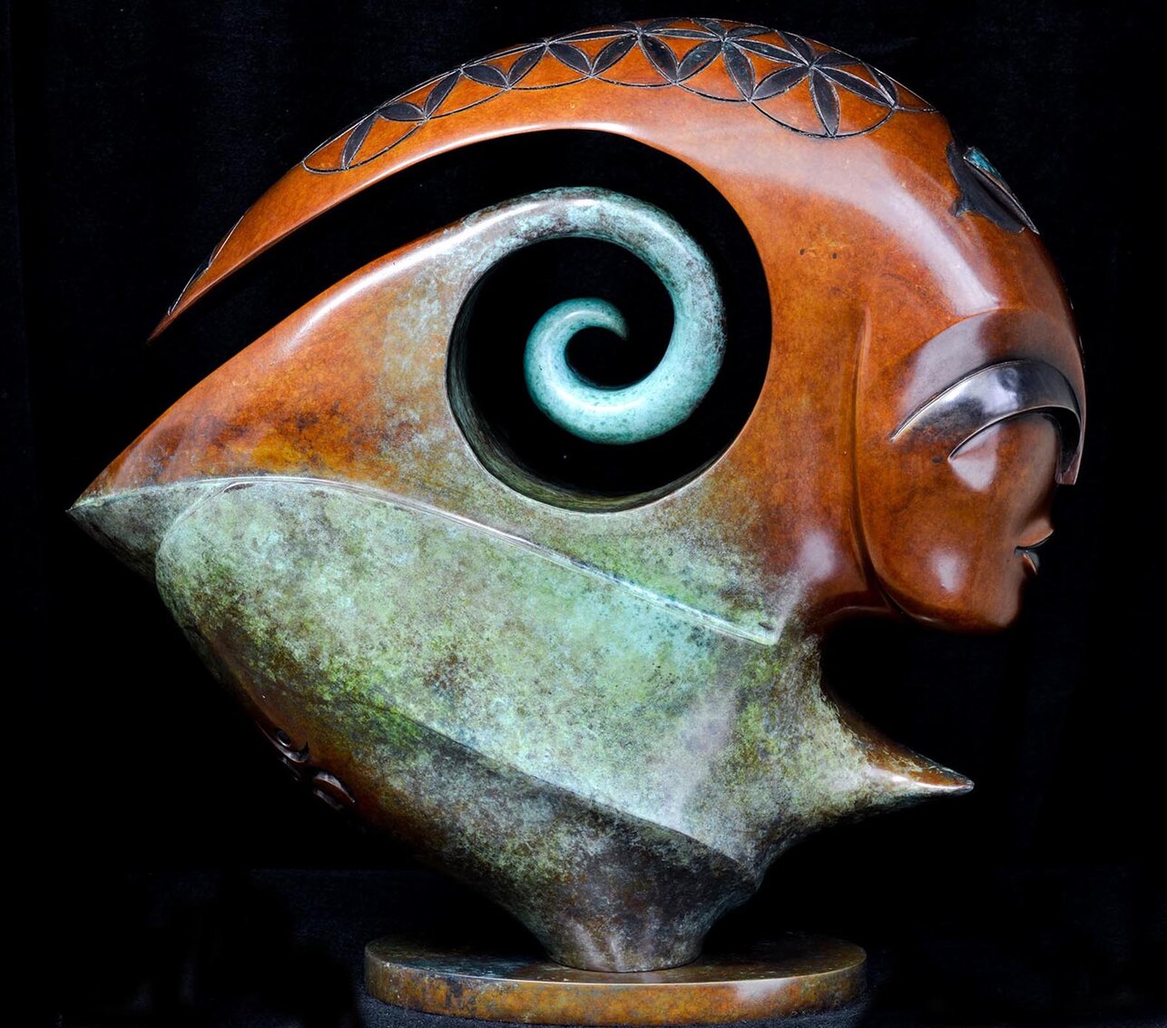 Bronze sculpture by Andrew Thomas