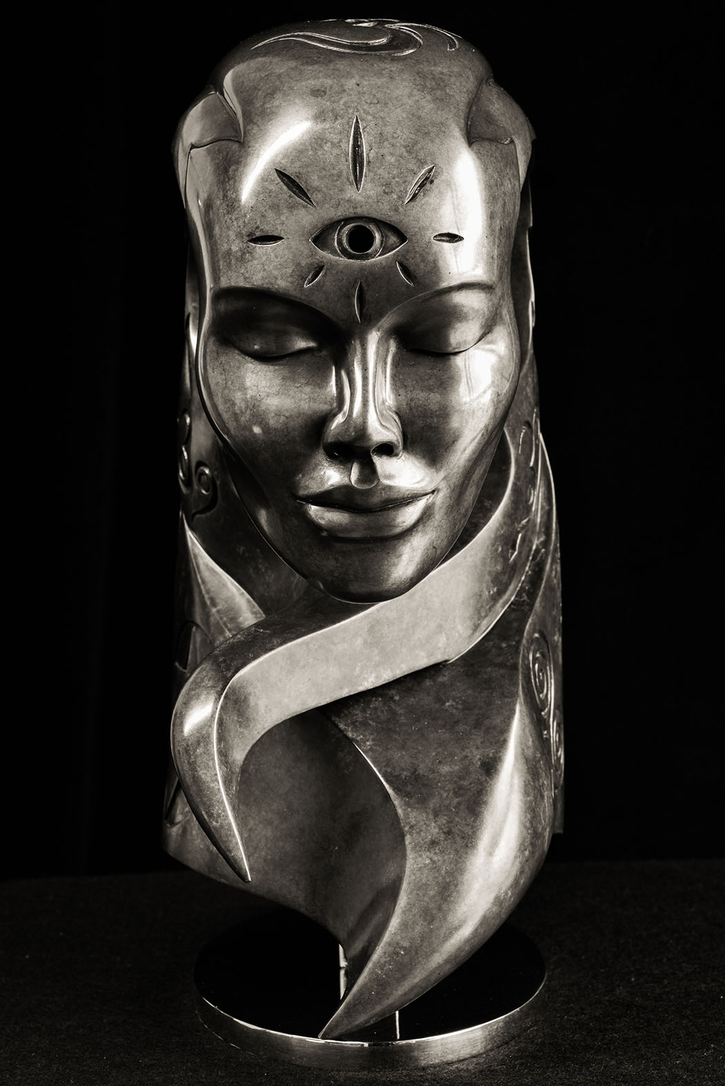 Akasha Bronze sculpture by Andrew Thomas
