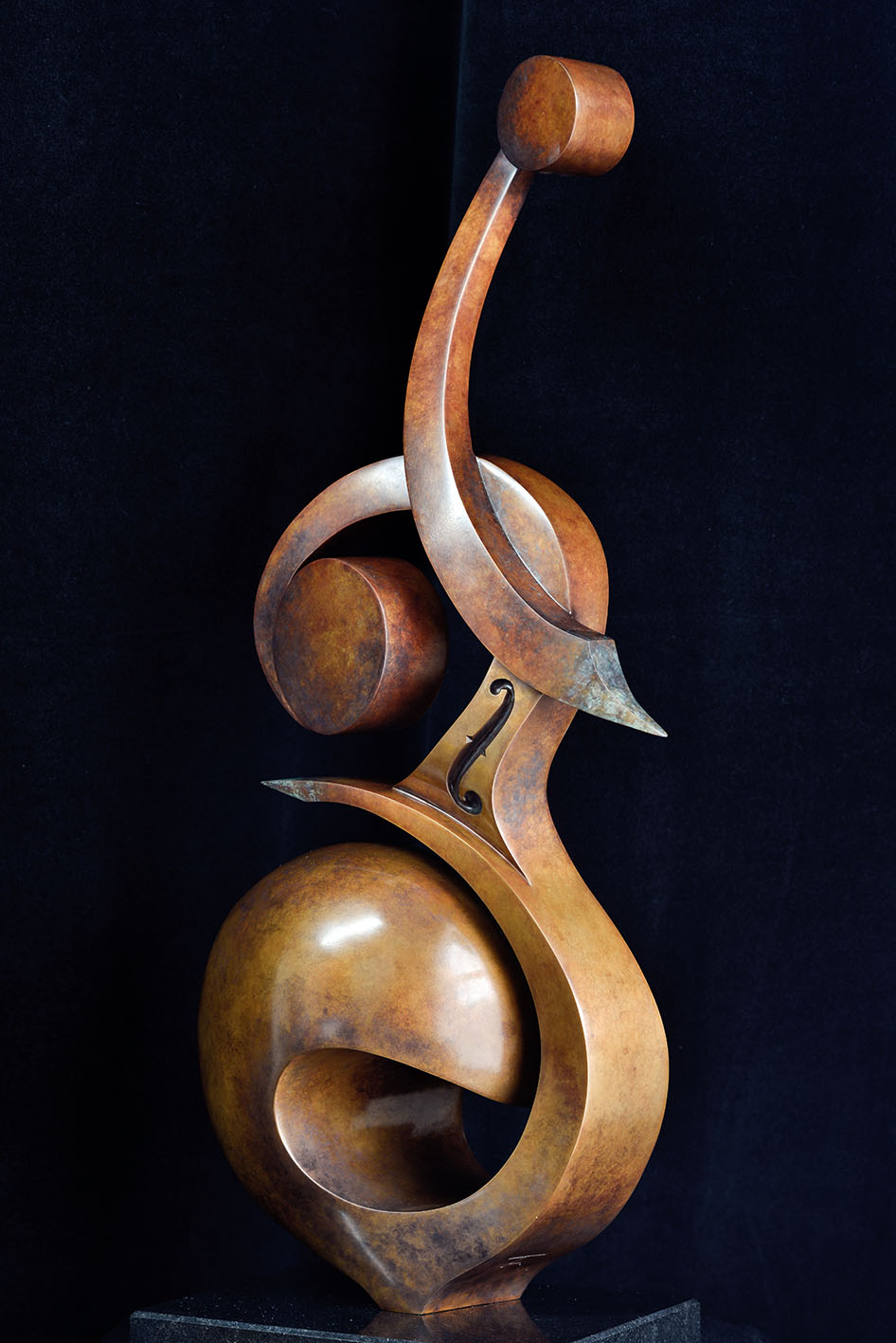 Bronze sculpture by Andrew Thomas