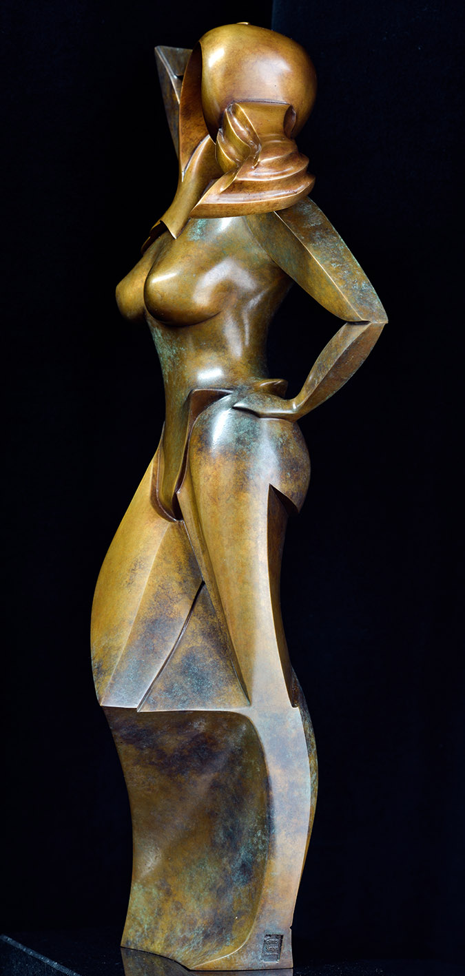 Bronze sculpture by Andrew Thomas