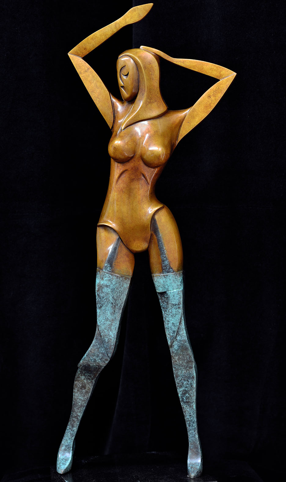 Bronze sculpture by Andrew Thomas
