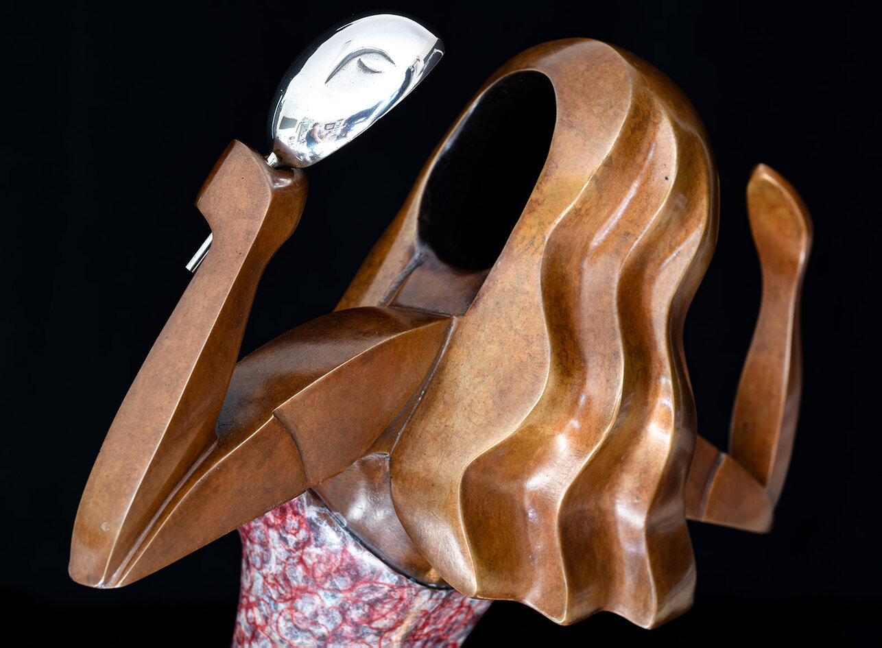 Bronze sculpture by Andrew Thomas