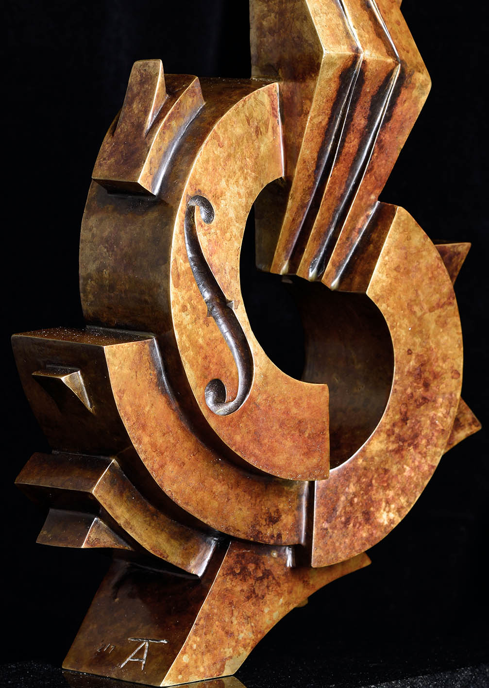 Bronze sculpture by Andrew Thomas