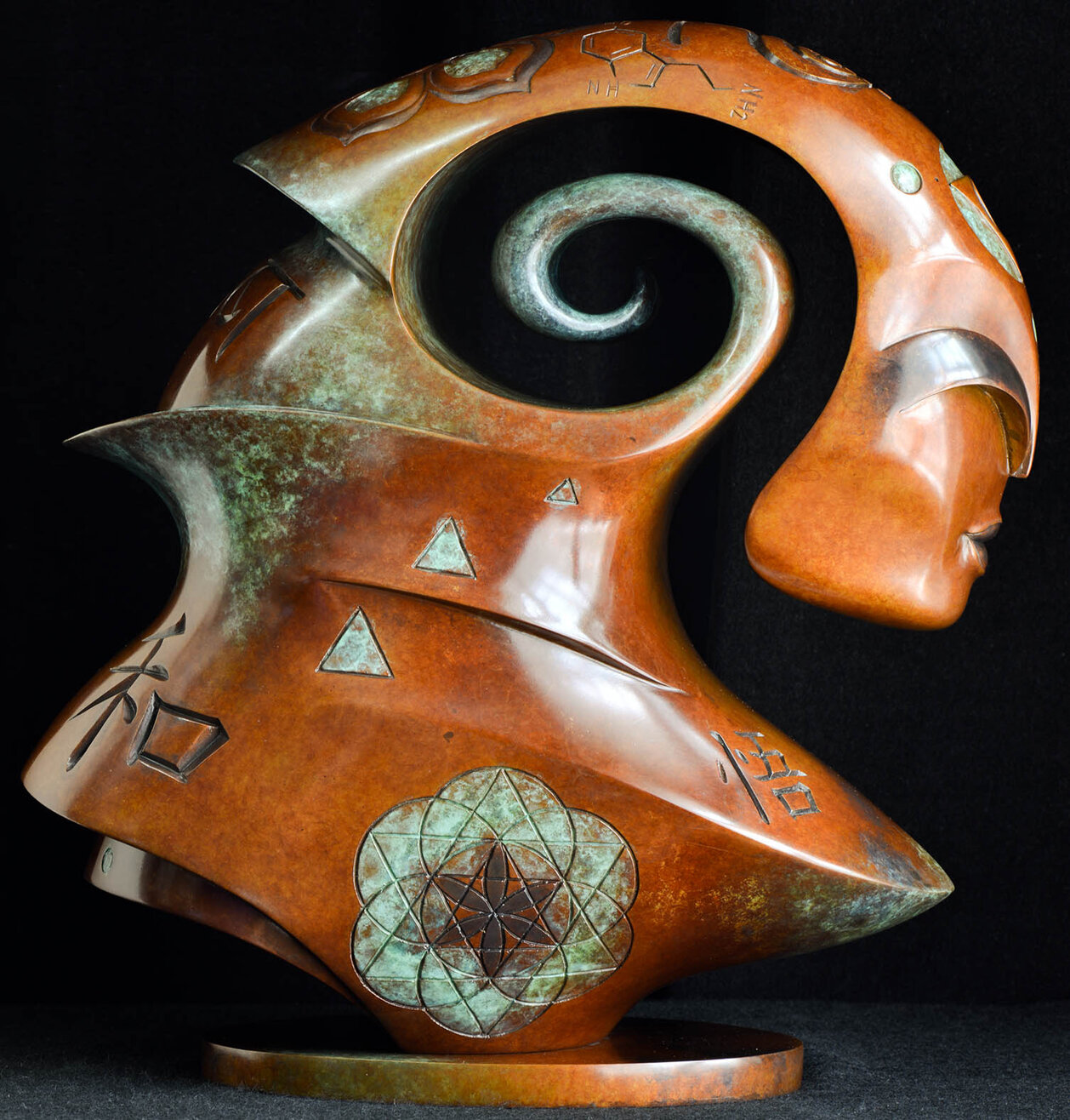 Bronze sculpture by Andrew Thomas