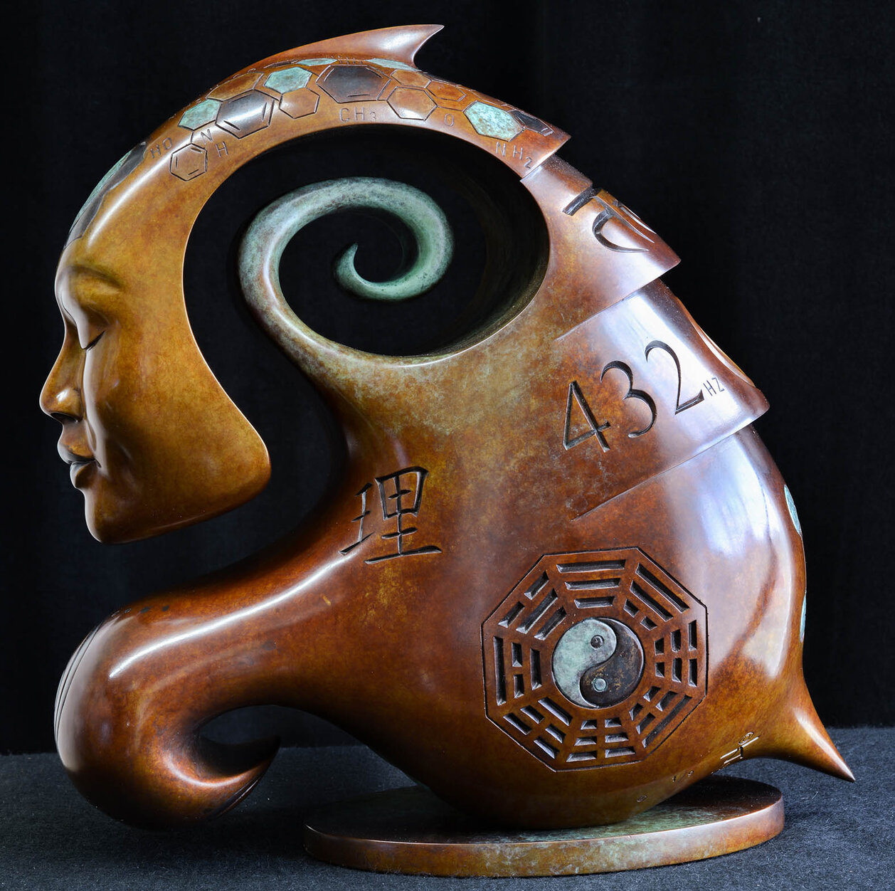 Bronze sculpture by Andrew Thomas