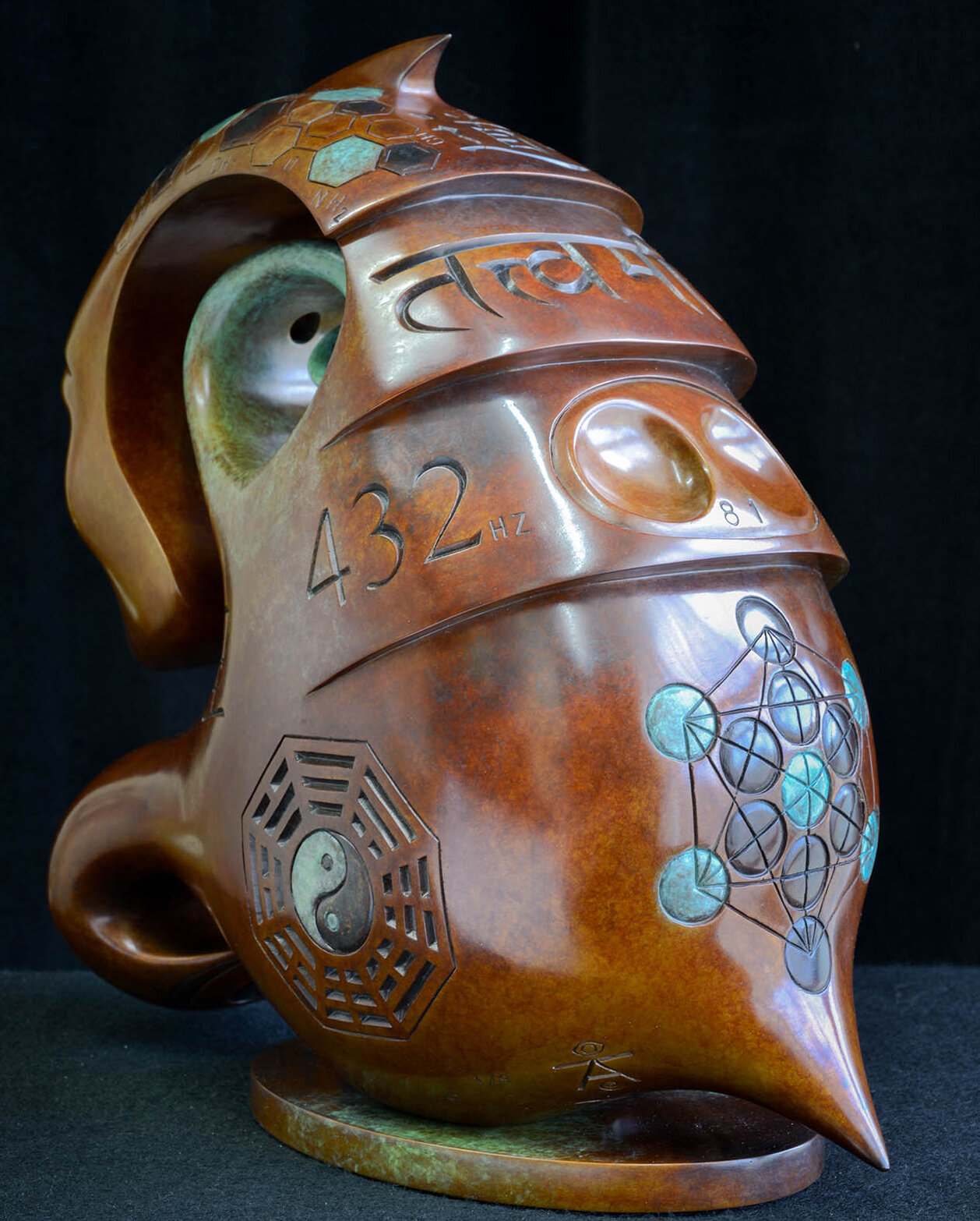 Bronze sculpture by Andrew Thomas