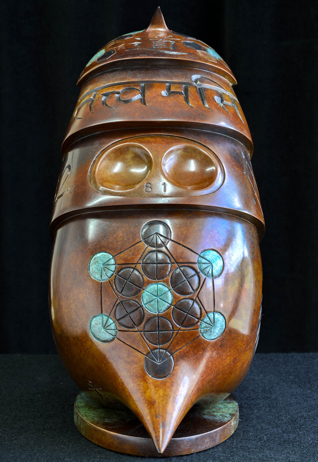 Bronze sculpture by Andrew Thomas