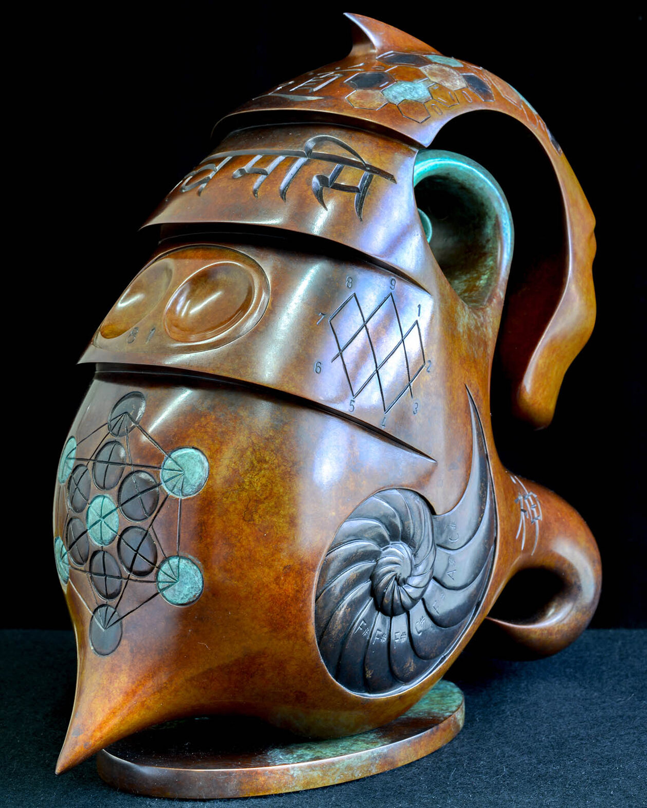 Bronze sculpture by Andrew Thomas