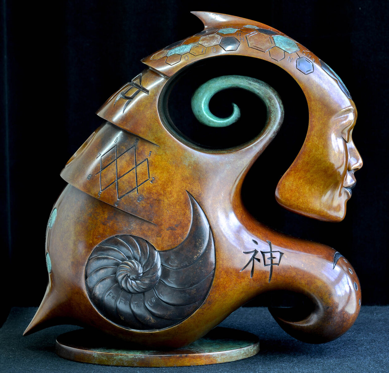 Bronze sculpture by Andrew Thomas