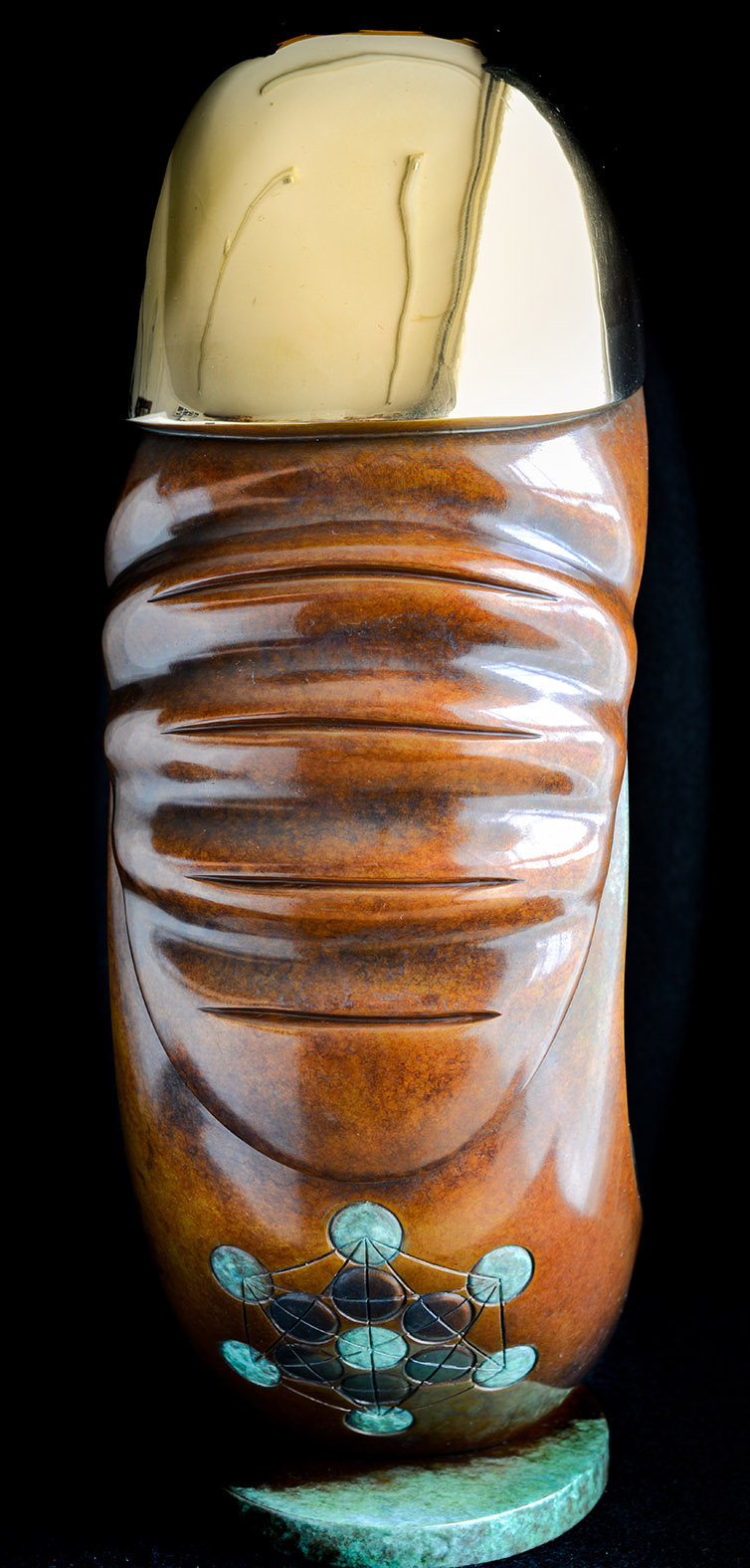 Bronze sculpture by Andrew Thomas<br />